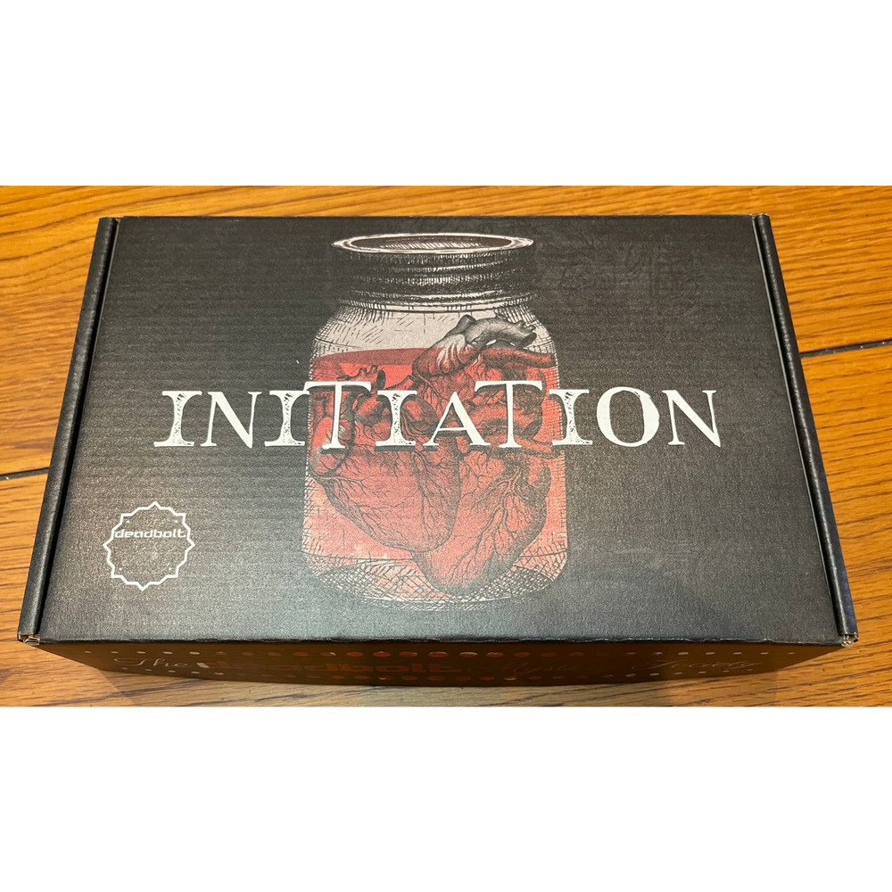 Deadbolt Mystery Society Game - INITIATION